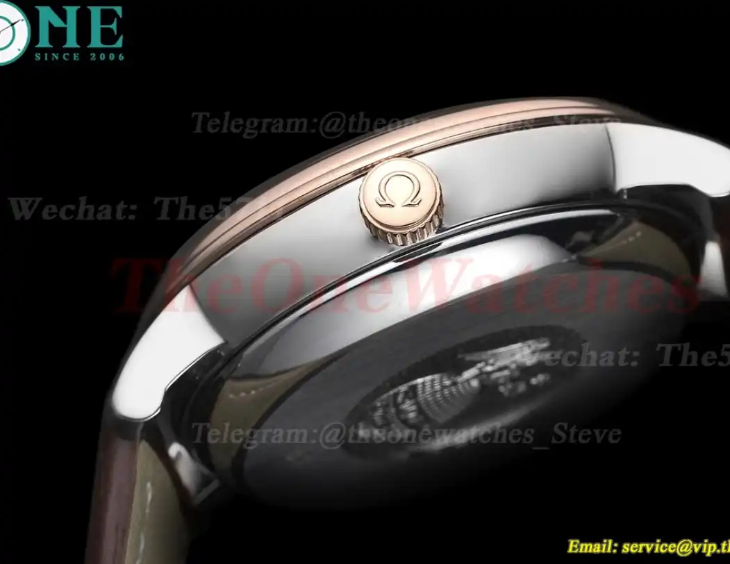 De Ville Prestige Ladies 32.7mm RG LE Brown Dial GDF MY8215