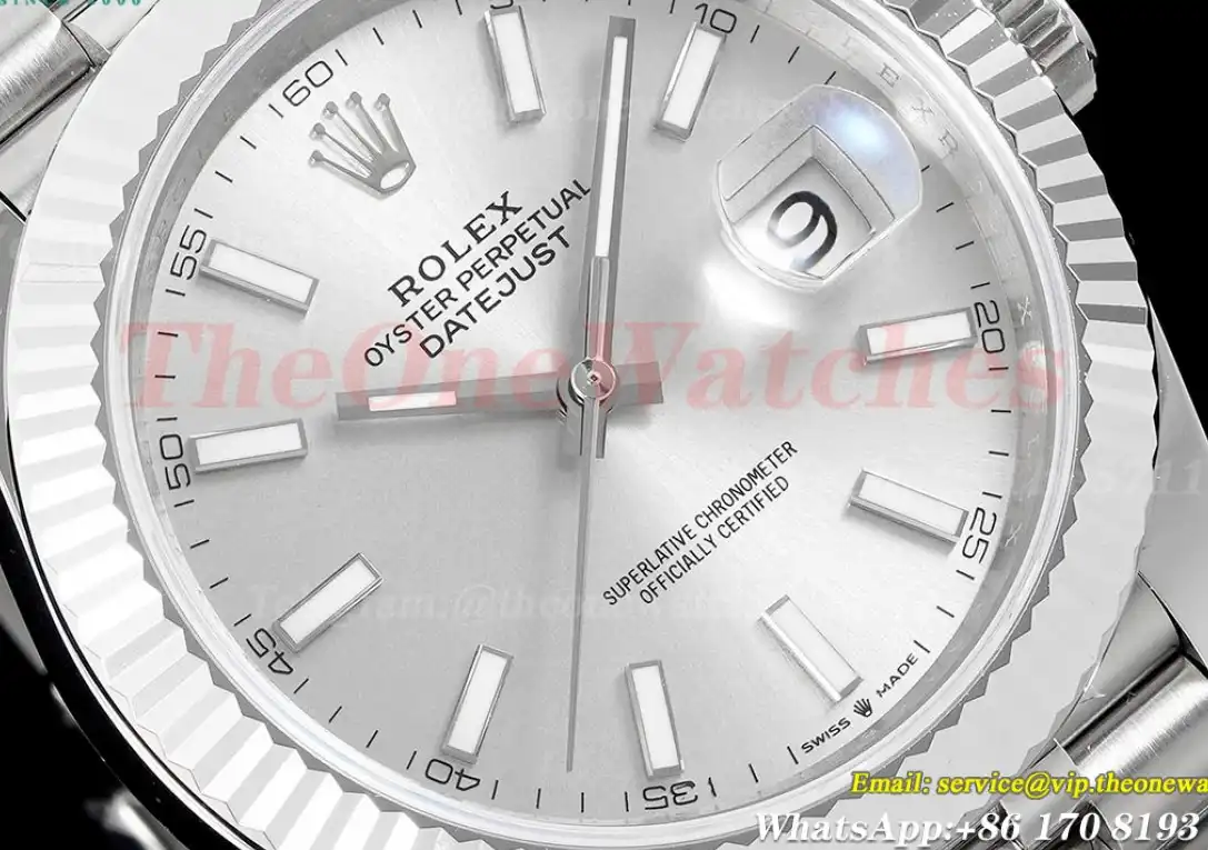 Datejust 126334 41mm Jub 904L SS SS Silver Stk ARF VR3235