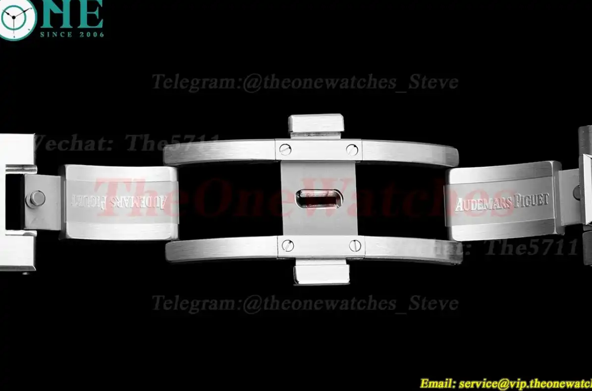 Royal Oak 41mm 15510 SS SS White Stk IPF A4302 Super Clone