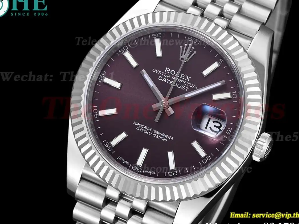 Datejust 126334 41MM SS SS Brown Stk EWEF A3235