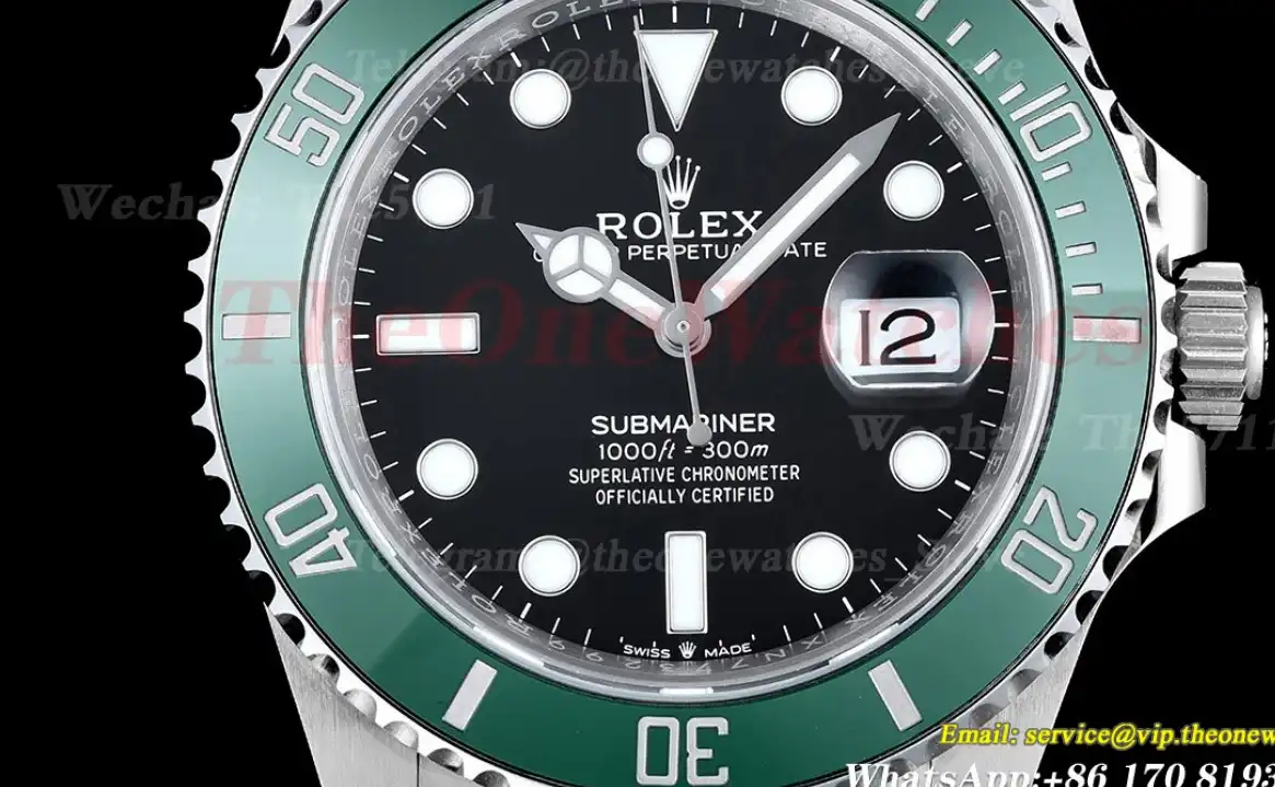 Submariner 126610LV Starbucks 41mm SS SS Green Bezel Clean SH3235