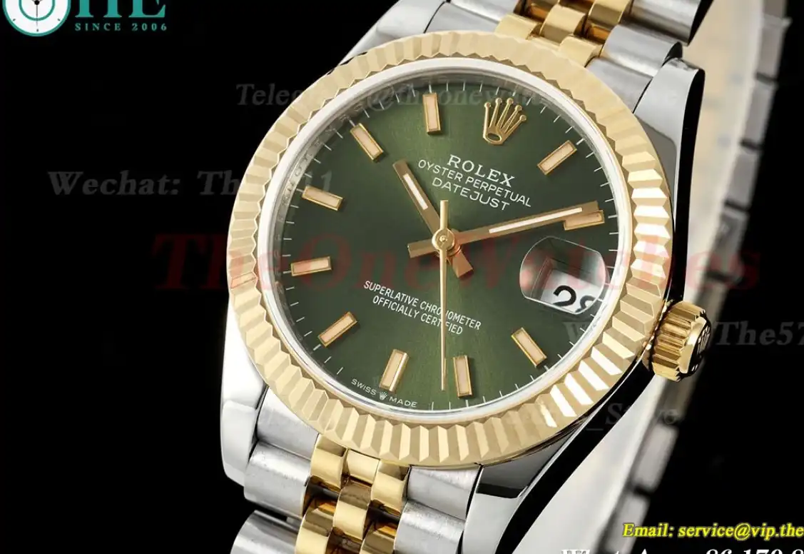 Datejust 278273 31mm Jub YG SS Green Dial GMF A2824