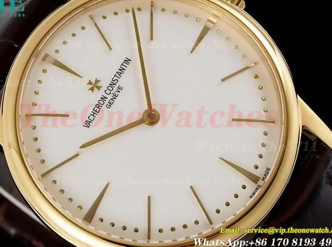 Patrimony 81180 YG LE White Dial KZF MY9015