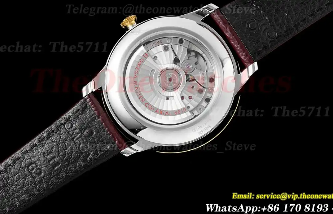 De Ville Prestige 41mm YG LE White Textured Dial MKS A8810