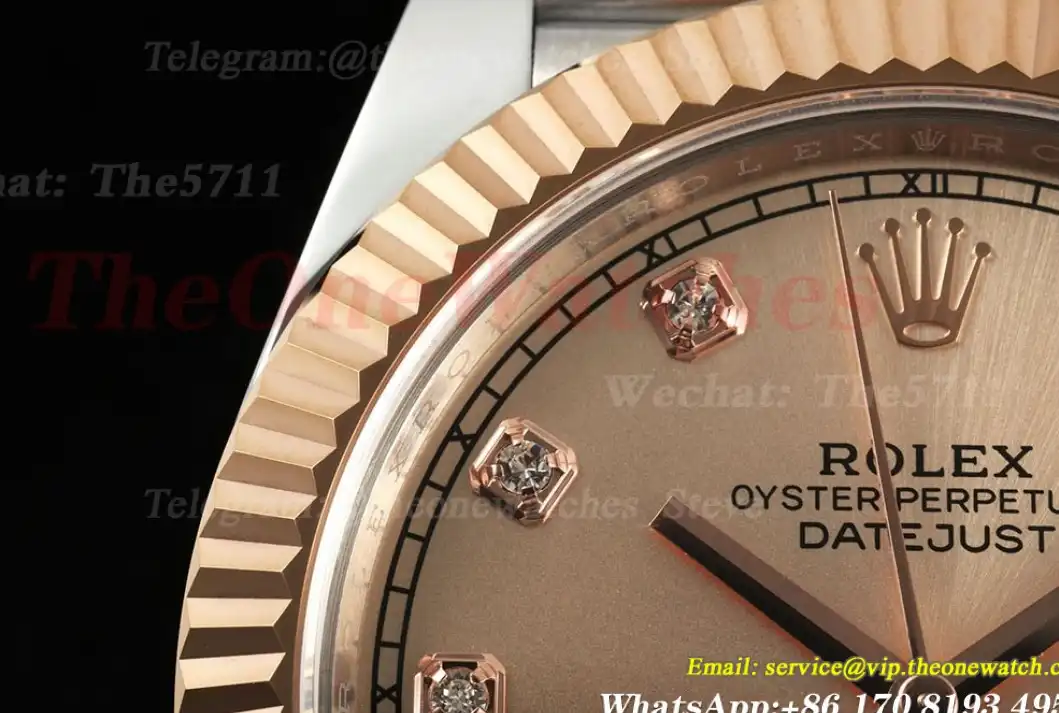 Datejust 126331 41mm Jub RG SS Gold Dia EWEF A3235