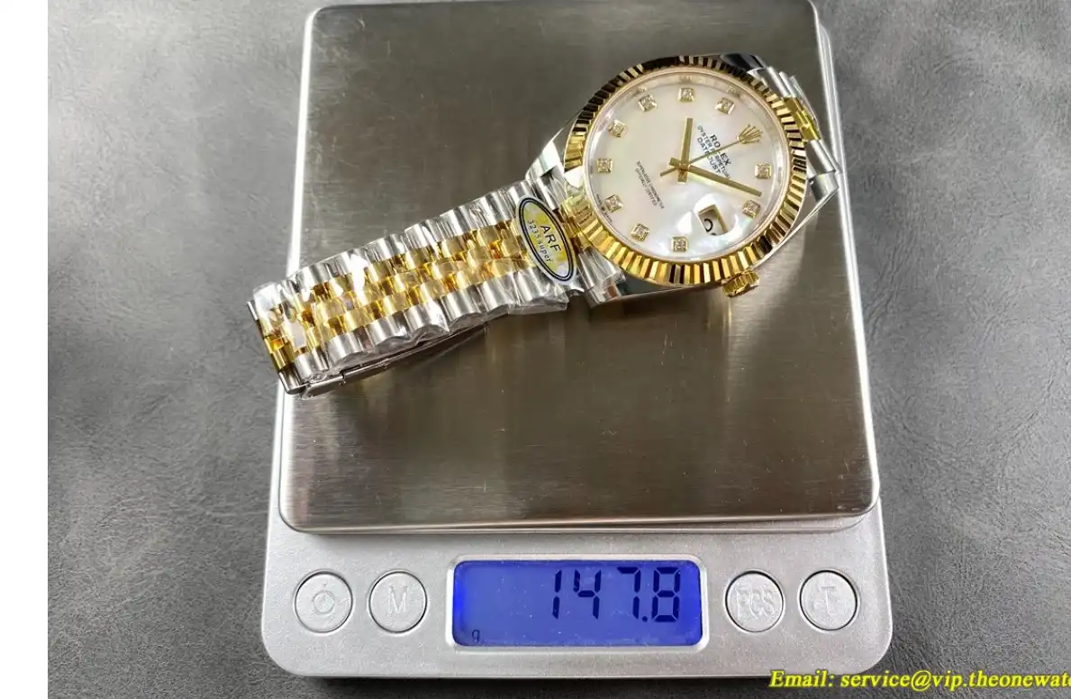 Datejust 126333 41mm Jub YG SS Mop Dia ARF SH3235(Tungsten Heavy Version)