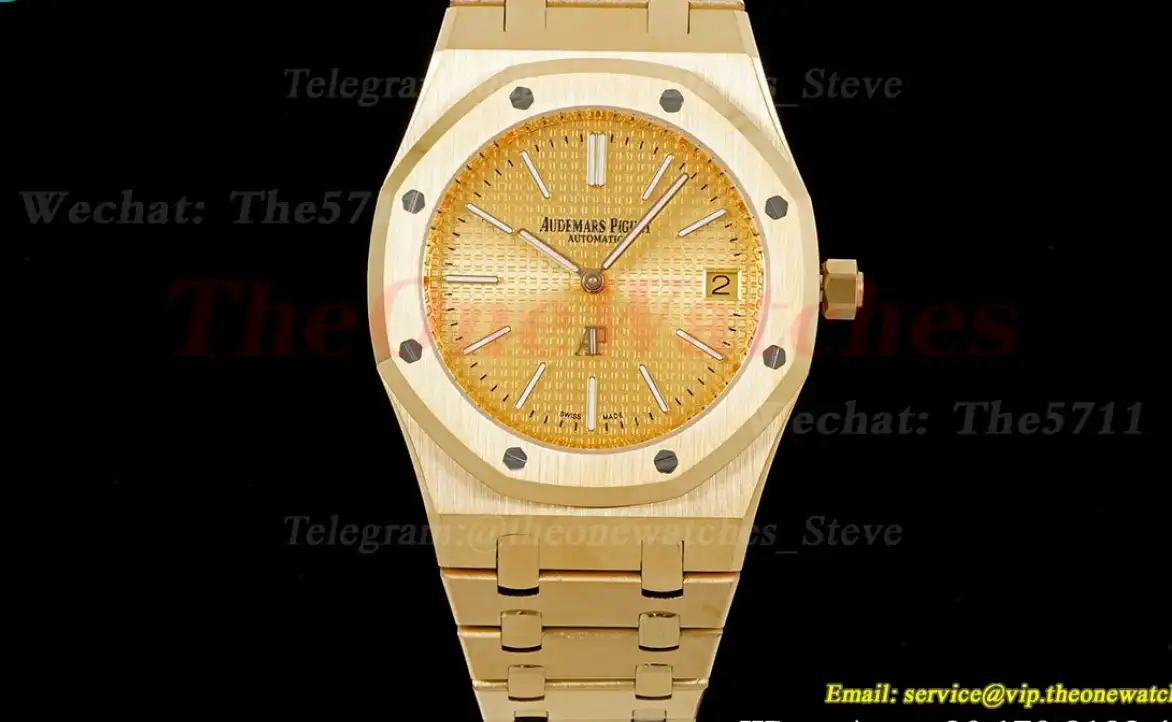 Royal Oak 15202 39mm YG YG Gold Dial IPF A2121