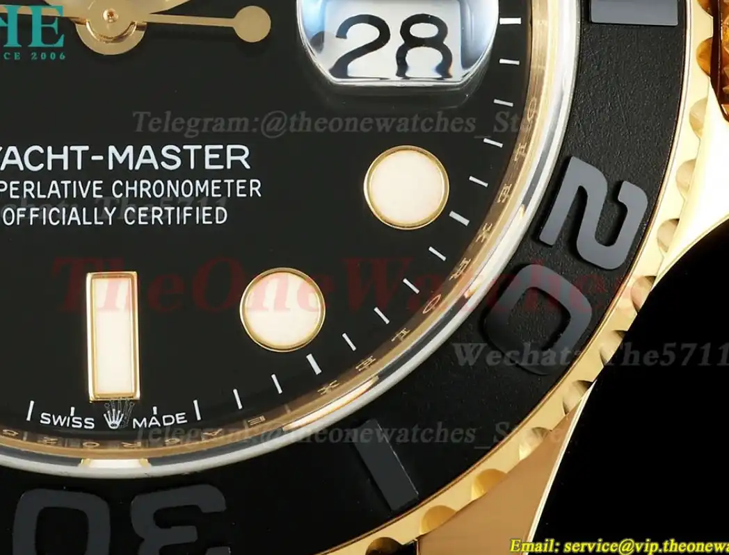 Yacht-Master 226658 42mm YG RU Black Dot EWEF A3235