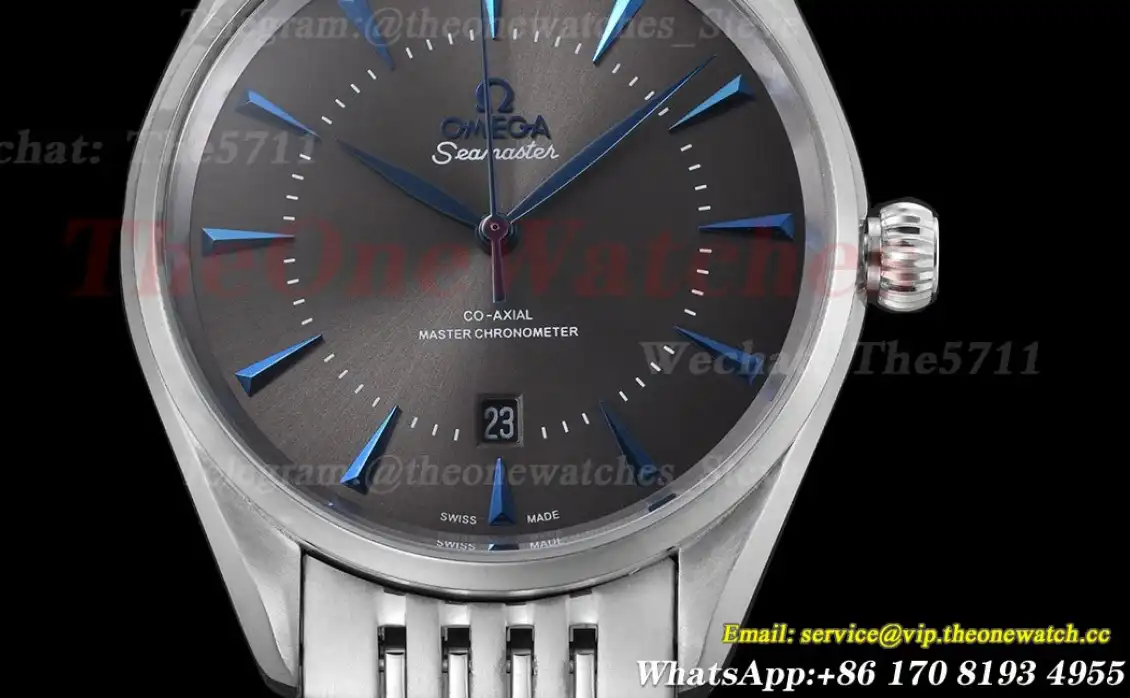 Seamaster 41mm SS SS Grey Dial GDF MY8215