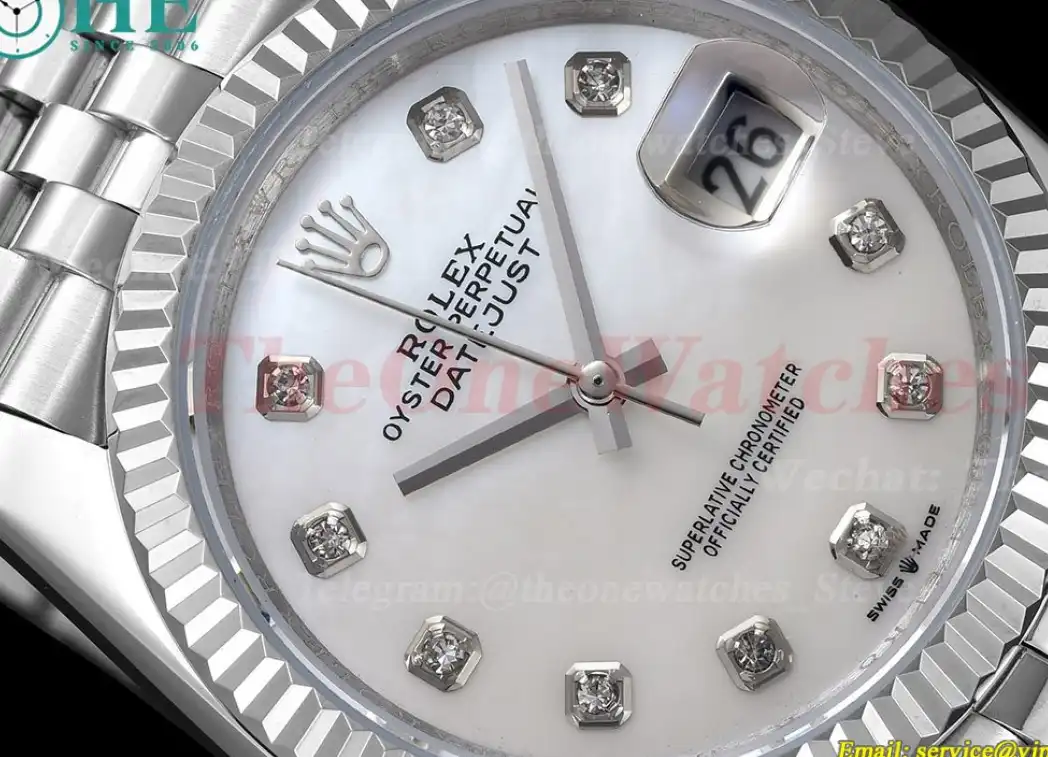 Datejust 126234 36mm Jub SS SS Silver Dia GDF MY8215