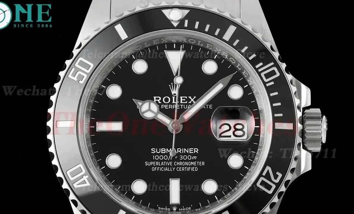 Submariner 126610LN 41mm SS SS Black Dot JQF VR3235