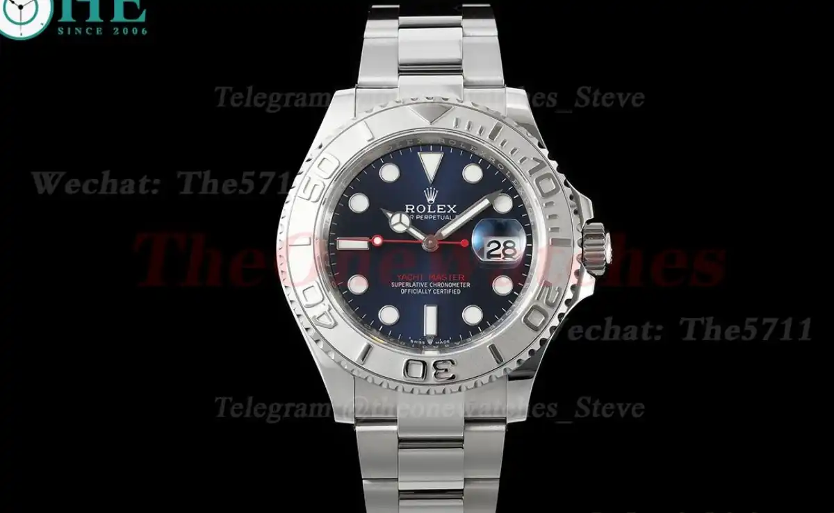 Yacht-Master 126622 40mm SS SS Blue Dot EWEF A3235