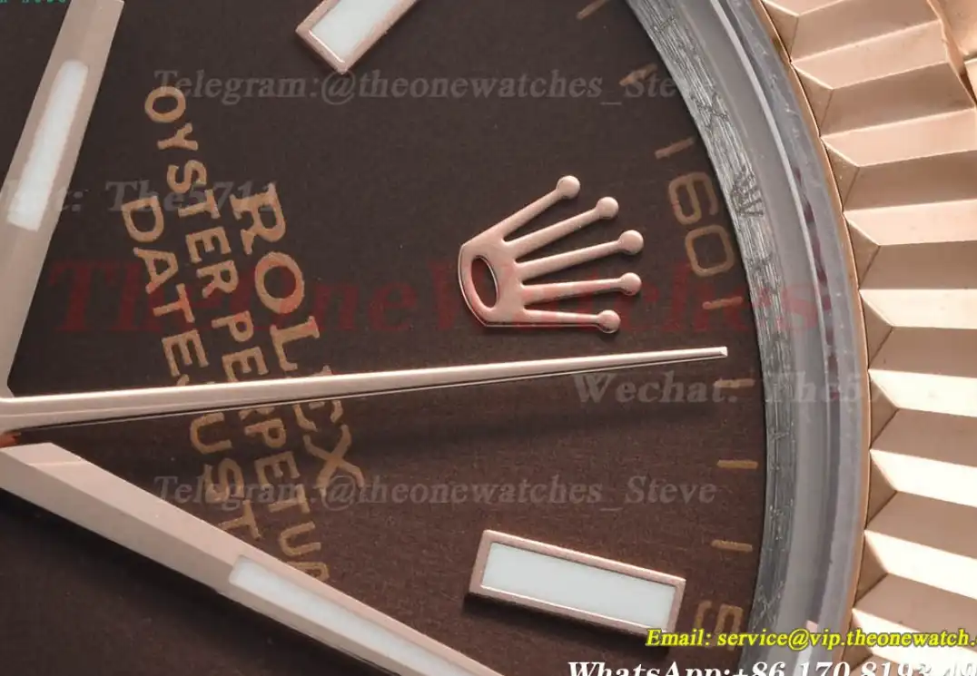 Datejust 126331 41mm Jub RG SS Brown Stk GDF MY8215