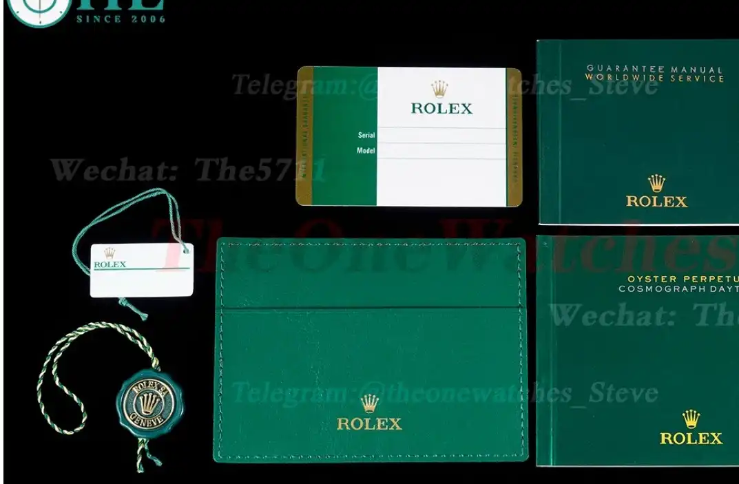 Rolex Boxset 1:1 Version with Booklets & Cards