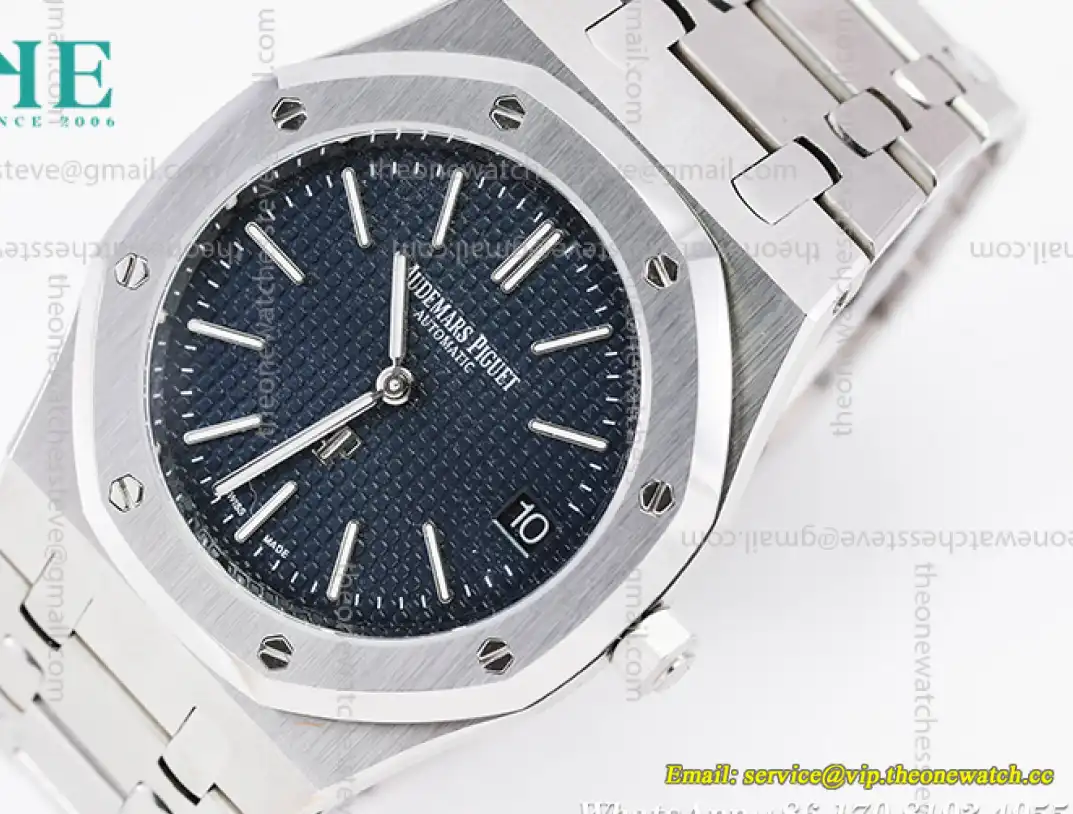 Audemars Piguet - Royal Oak 39MM 15202 Blue Textured Dial 316L SS SS KZF Cal.2121