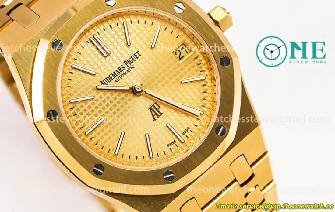 Audemars Piguet - Royal Oak 39MM 15202 316L YG YG KZF Cal.2121