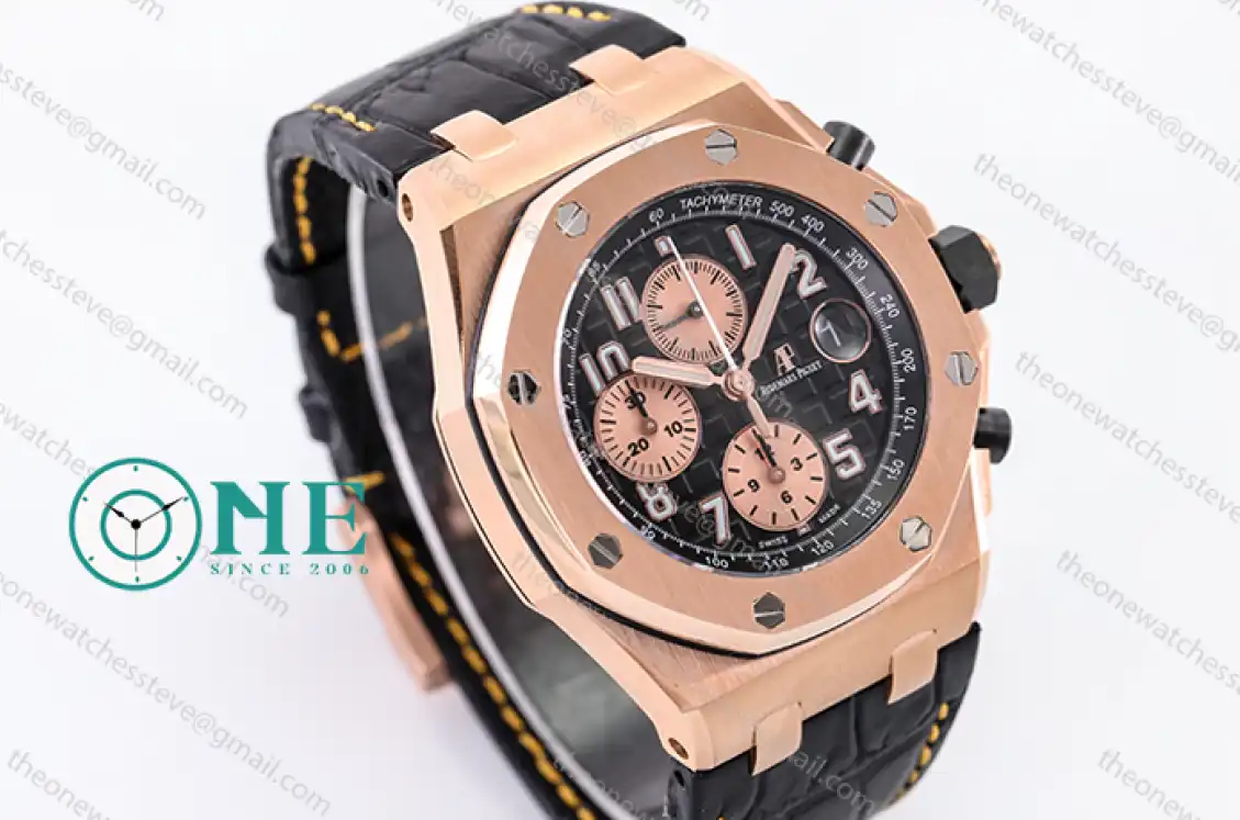 Audemars Piguet- Royal Oak Offshore 2019 42MM Black RG LE JF 26470OR A3126