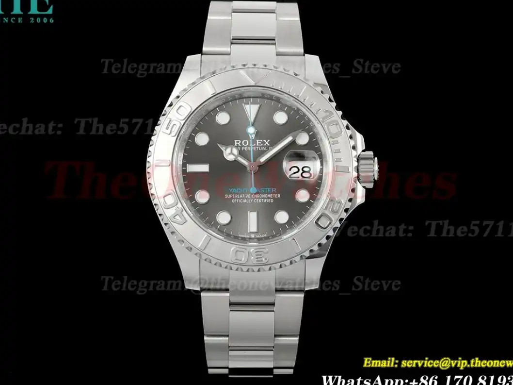 Yacht-Master 126622 40mm SS SS Grey Dot JQF VR3235