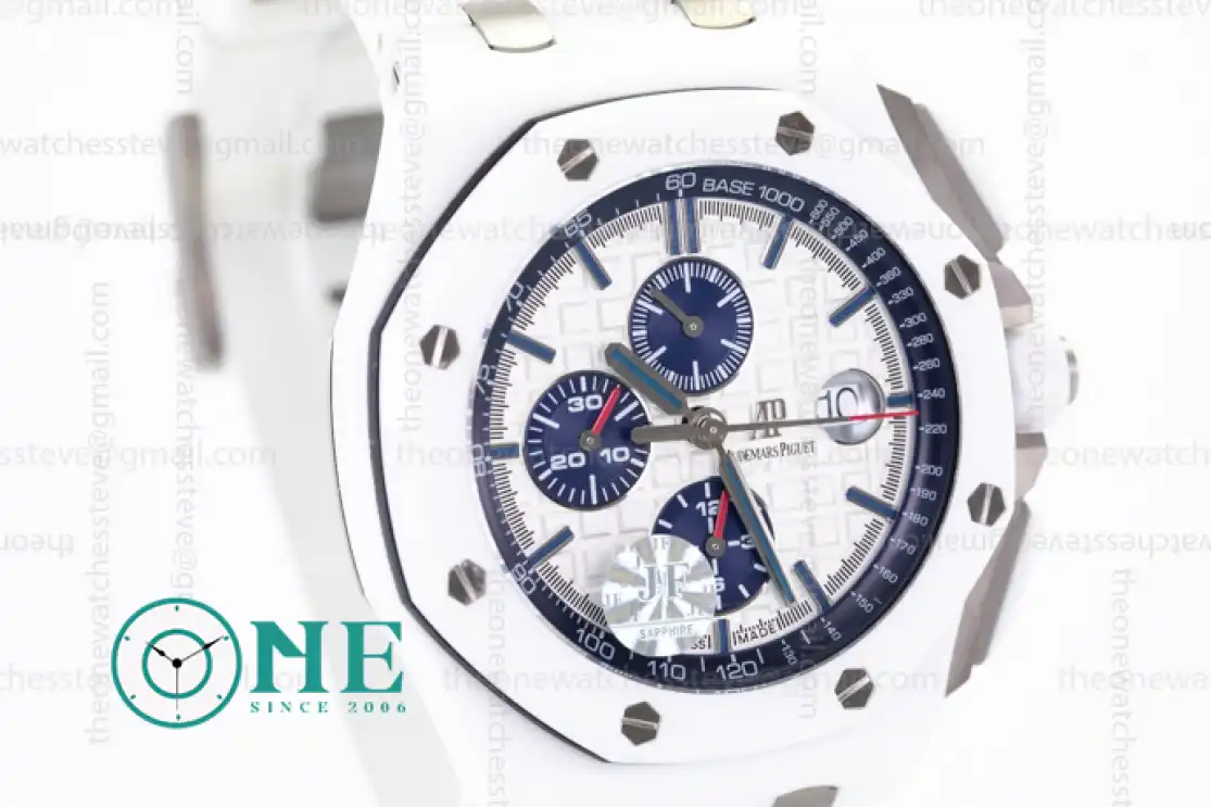 Audemars Piguet - Royal Oak Offshore Chronograph 26402CB White Ceramic JF A3126