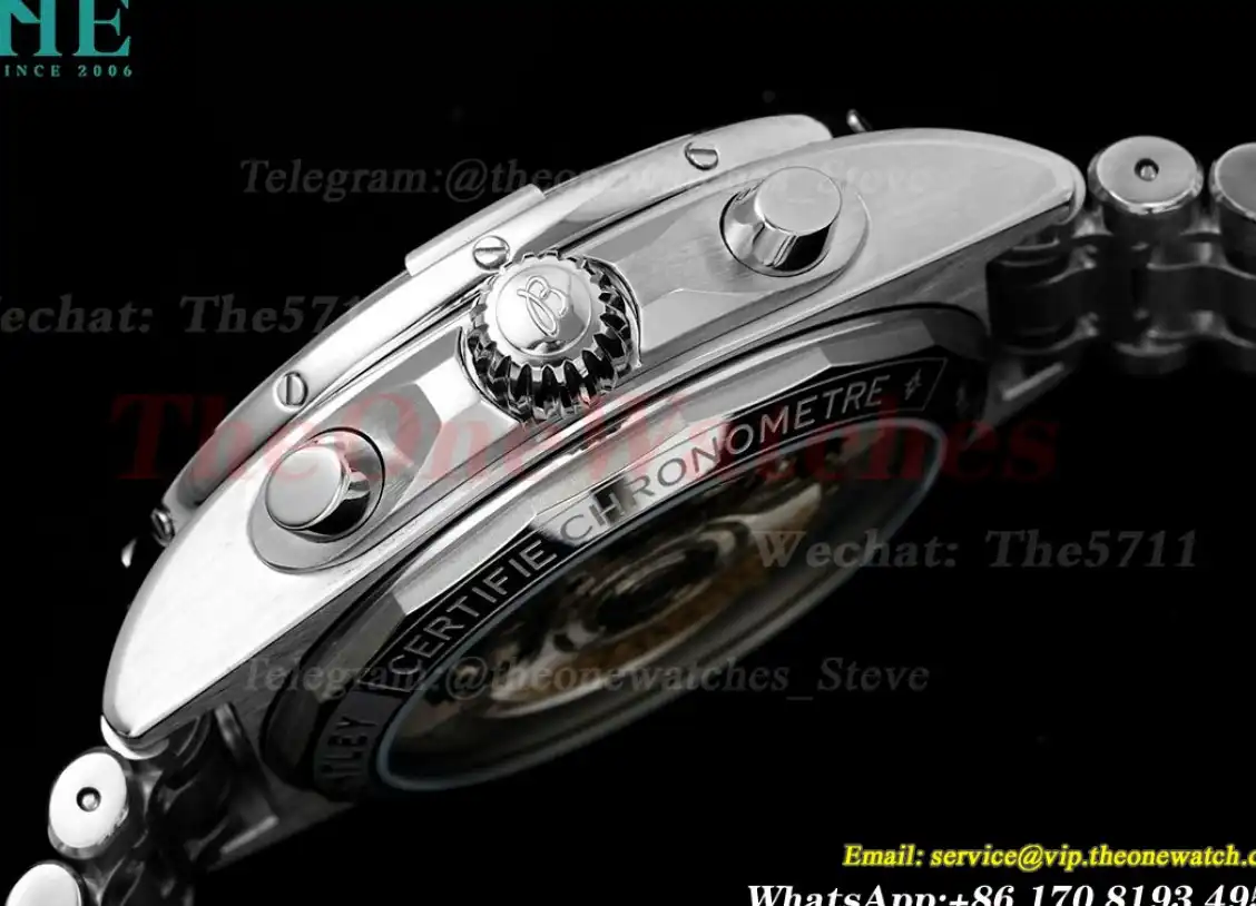 Chronomat B01 42MM SS SS Champagne Stk TF A7750