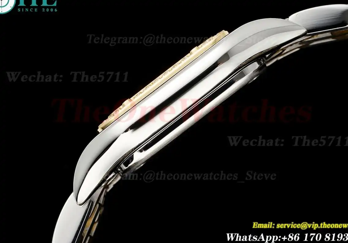 Panthere Secrete De Ladies Small 22mm Dia YG SS White AF Quartz