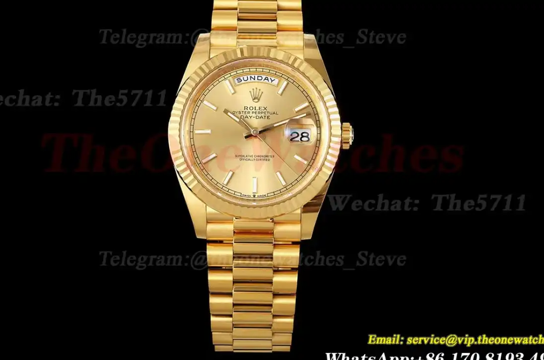 DayDate 228238 40mm YG YG Gold Dial THBF SH3255(Tungsten Heavy Version)