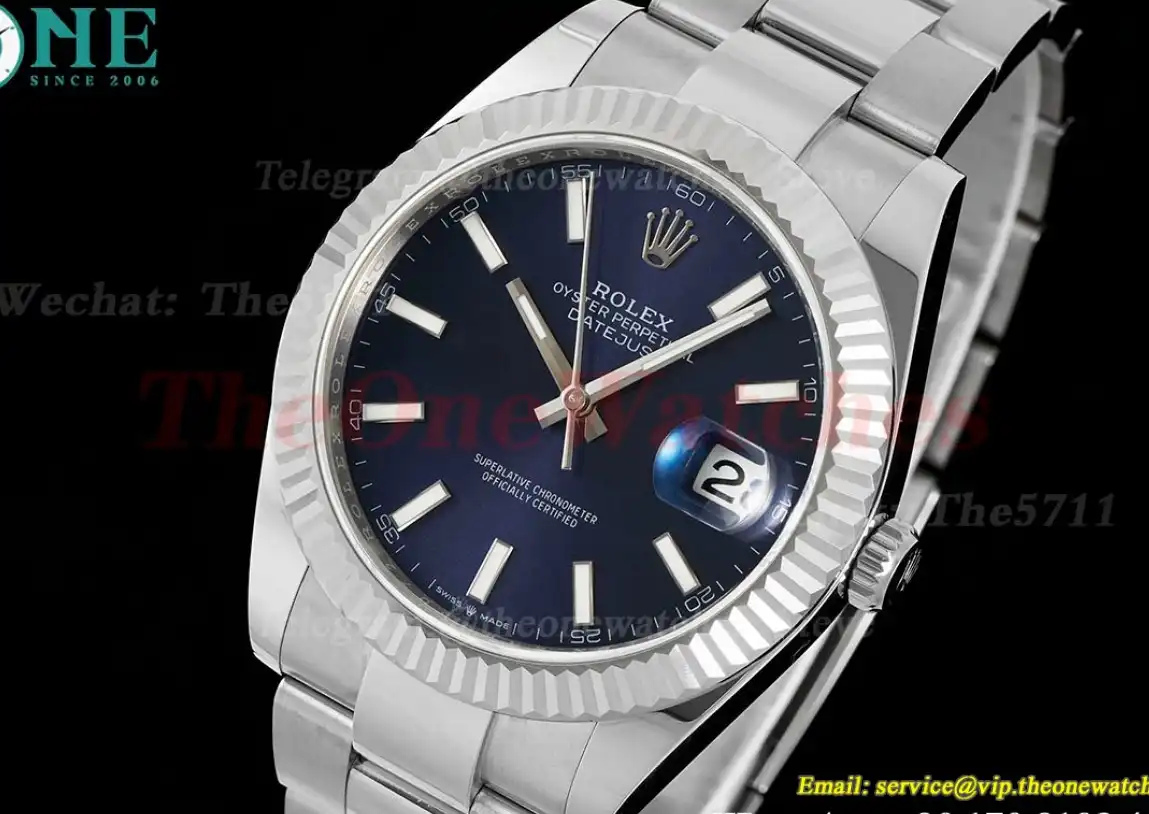 Datejust 126334 41mm SS SS Blue Stk EWEF A3235