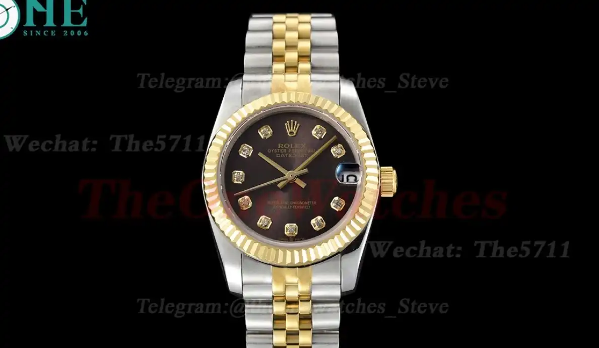 Datejust 31mm 278273 SS RG Brown Mop Dia GDF MY8215