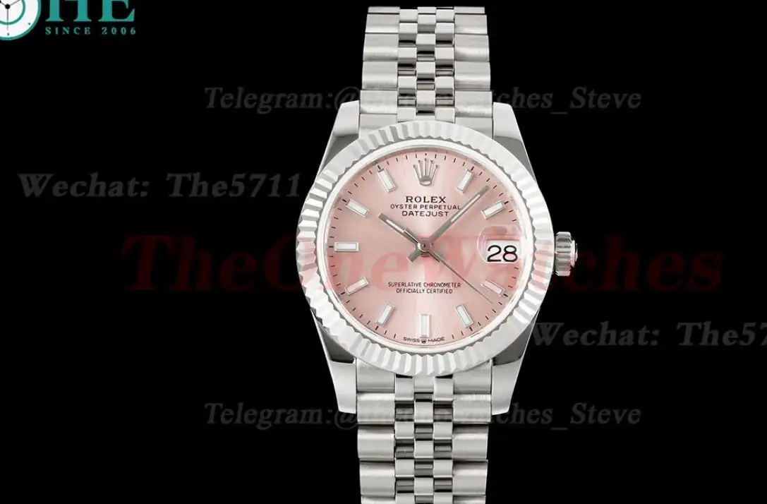 Datejust 278274 31mm Jub SS SS Pink Stk JARF A2236