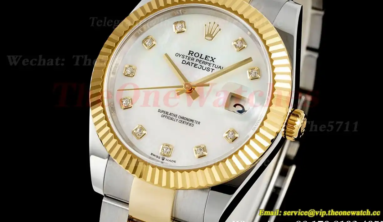 Datejust 126333 41mm Oys YG SS Mop Dia EWEF A3235