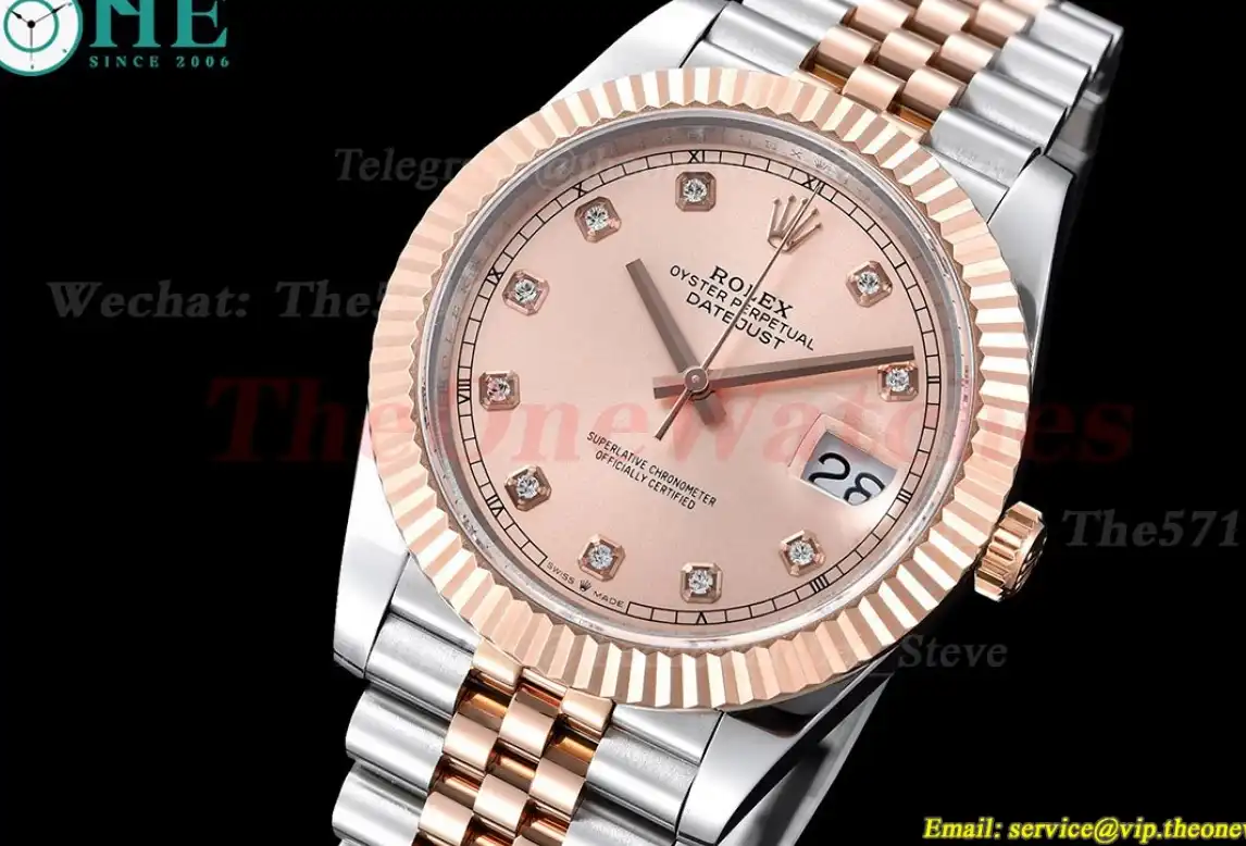 Datejust 126231 36mm Gold Dia SS RG GMF A2824