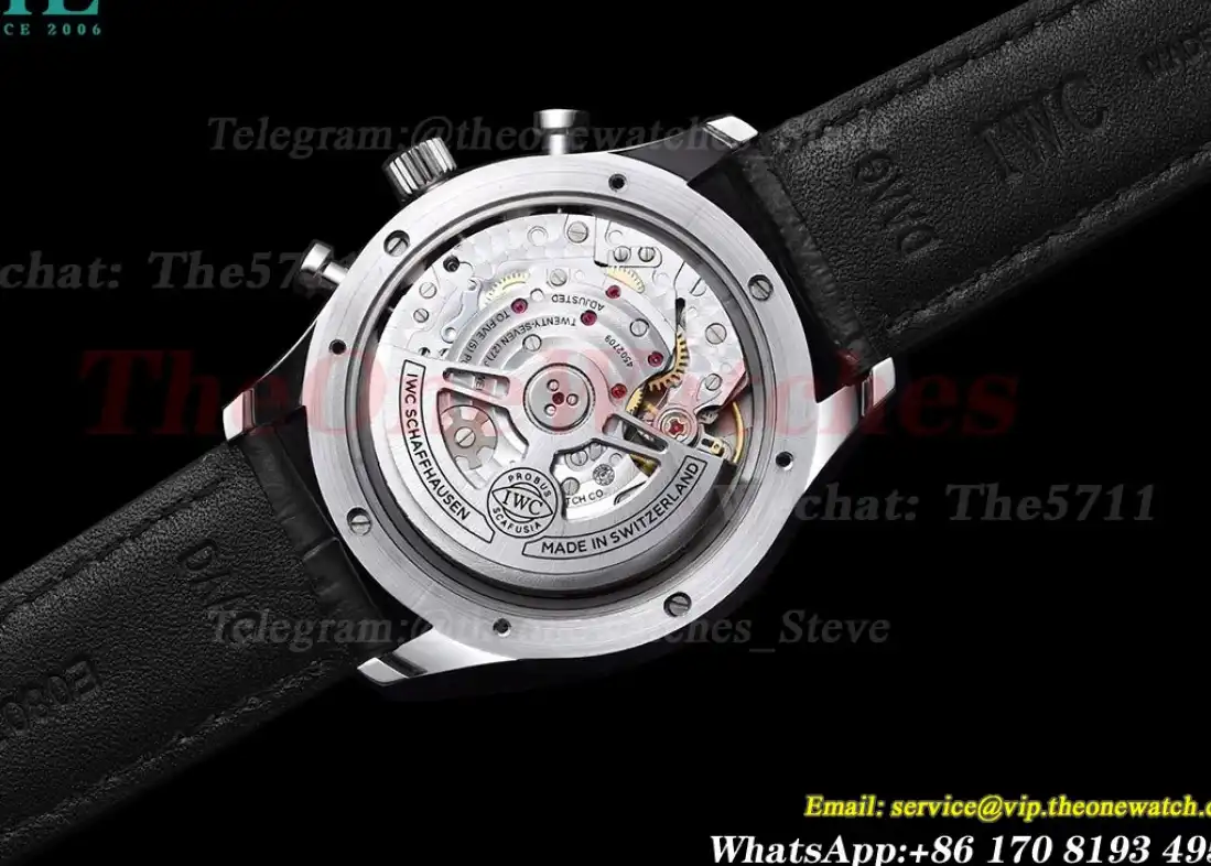 Portuguese Chrono IW371609 41mm SS LE Black Num ZF A69355