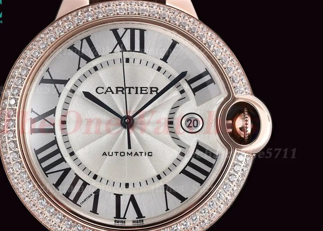 Ballon Bleu De Cartier 42mm RG LE White Dial GDF MY8215