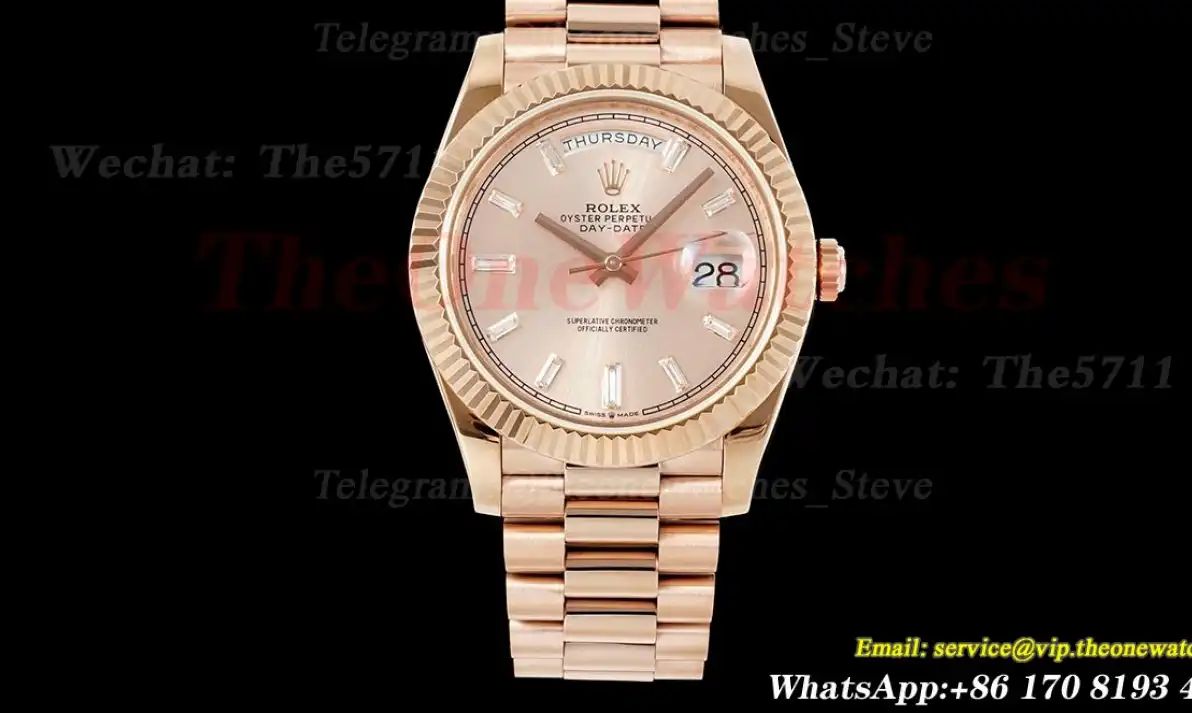 DayDate 228235 40mm RG RG Rose Gold Dia KF VR3255(Gain Weight)