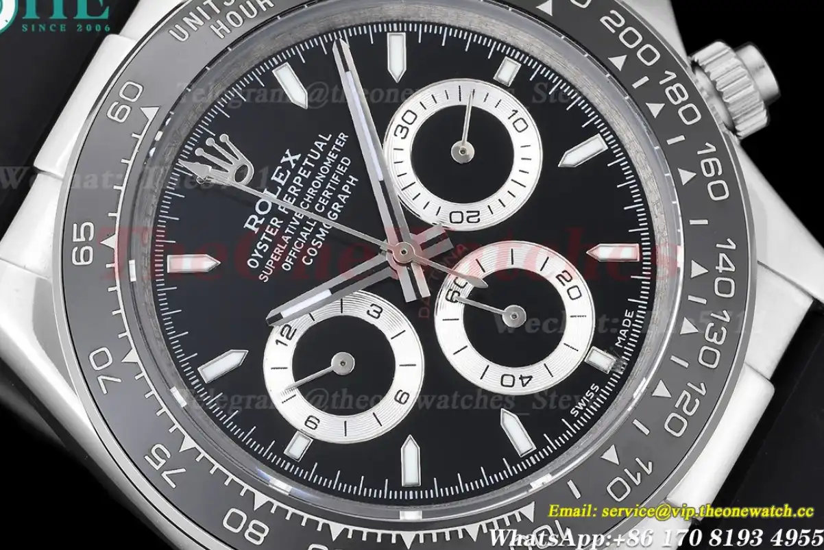 Daytona 40mm RG RU Dia Black Dial GDF A3836