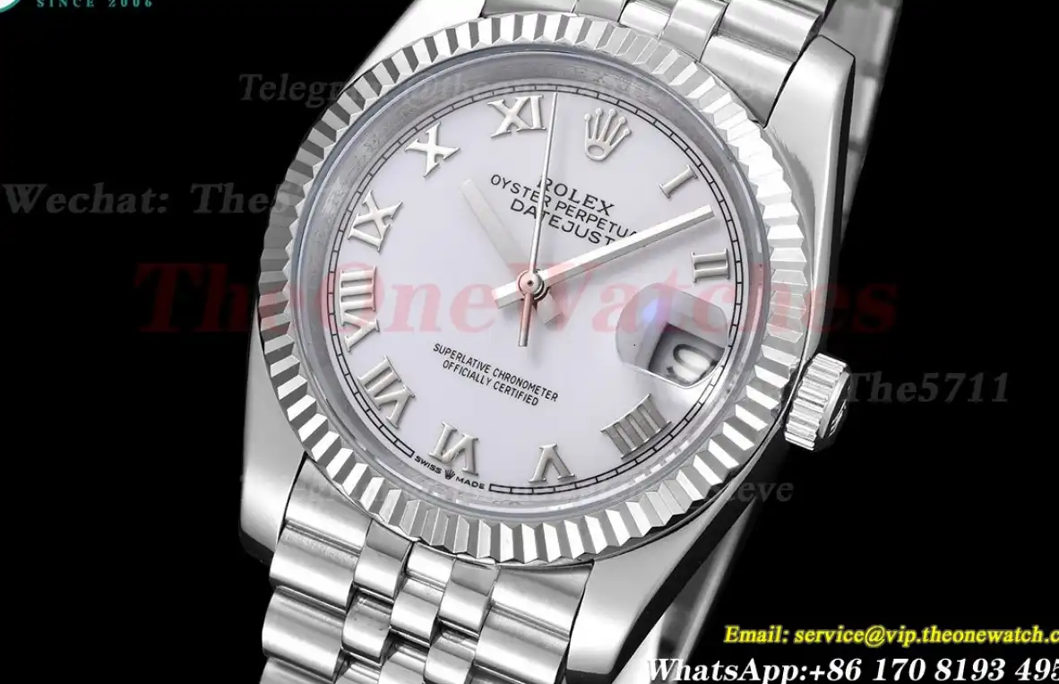 Datejust 126234 36mm Jub SS SS White Rmn GDF MY8215