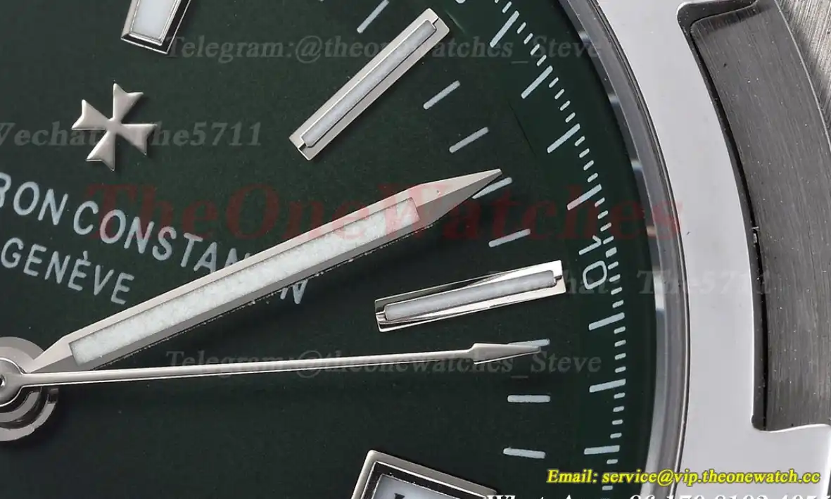 Overseas 4500V 41mm SS RU Green Dial GDF MY8215