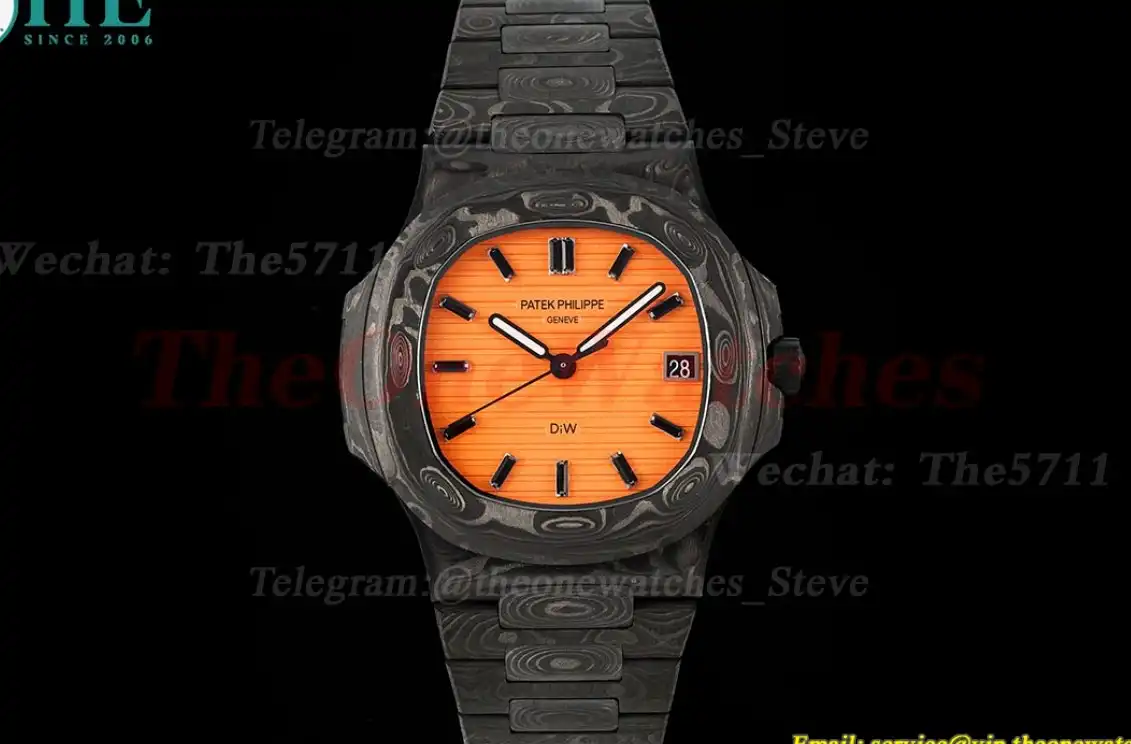 Nautilus 5711 Diw 40mm FC FC Orange Dial DIWF 324SC