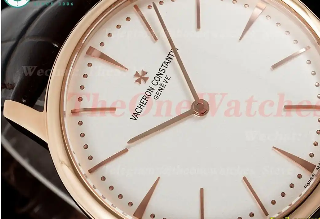 Patrimony 81180 RG LE White Dial KZF MY9015