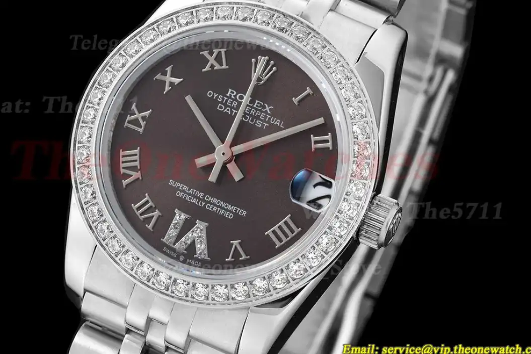 Datejust 28mm Dia SS SS Brown Rmn GDF MY8215