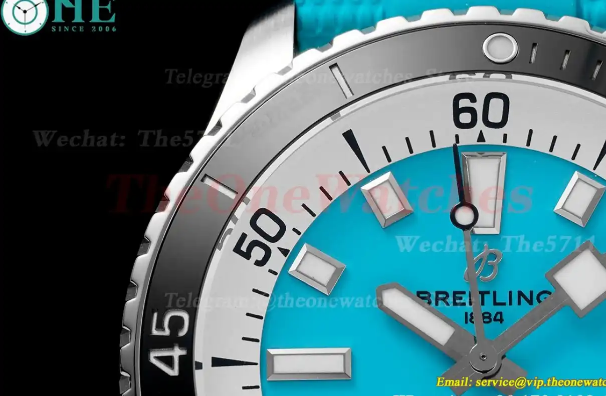 Superocean 42mm SS RU Light Blue Dial BLSF A2824