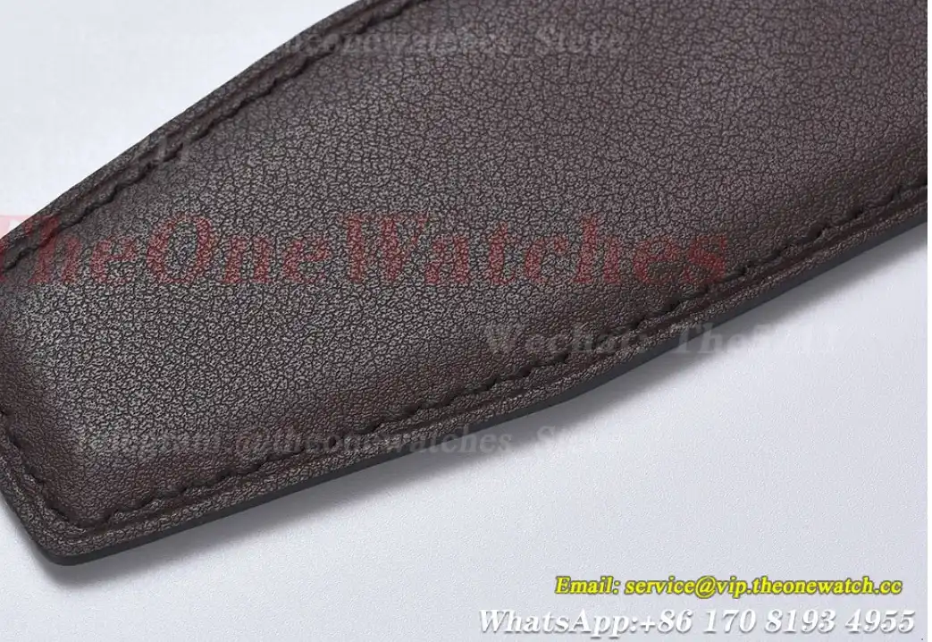 YG Hermes SS Buckle on Brown Black Leather Belt 3.8cm