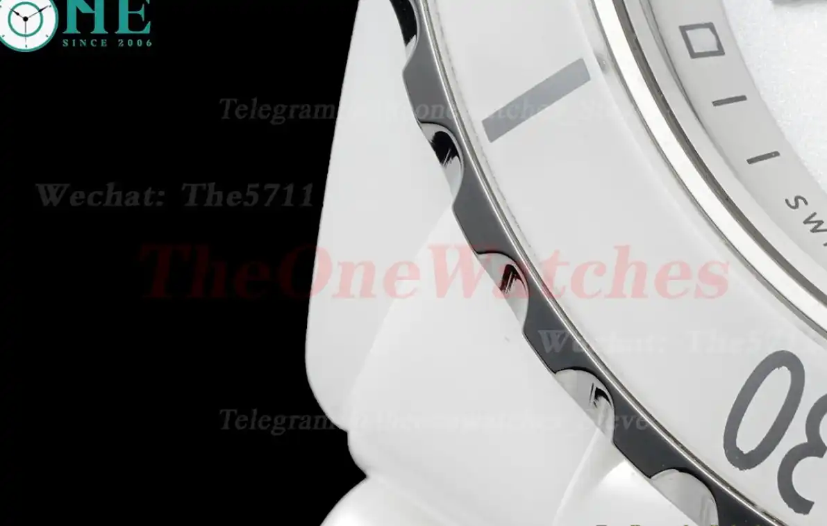 J12 38mm White Ceramic Cer White Black Dial HTF A12.1