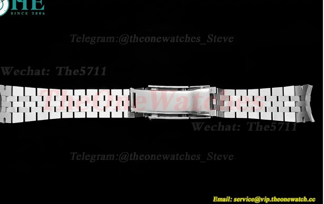 GMT Master II Solid Stainless Steel 904L Jubilee Bracelet with Updated Rolesor Clasp