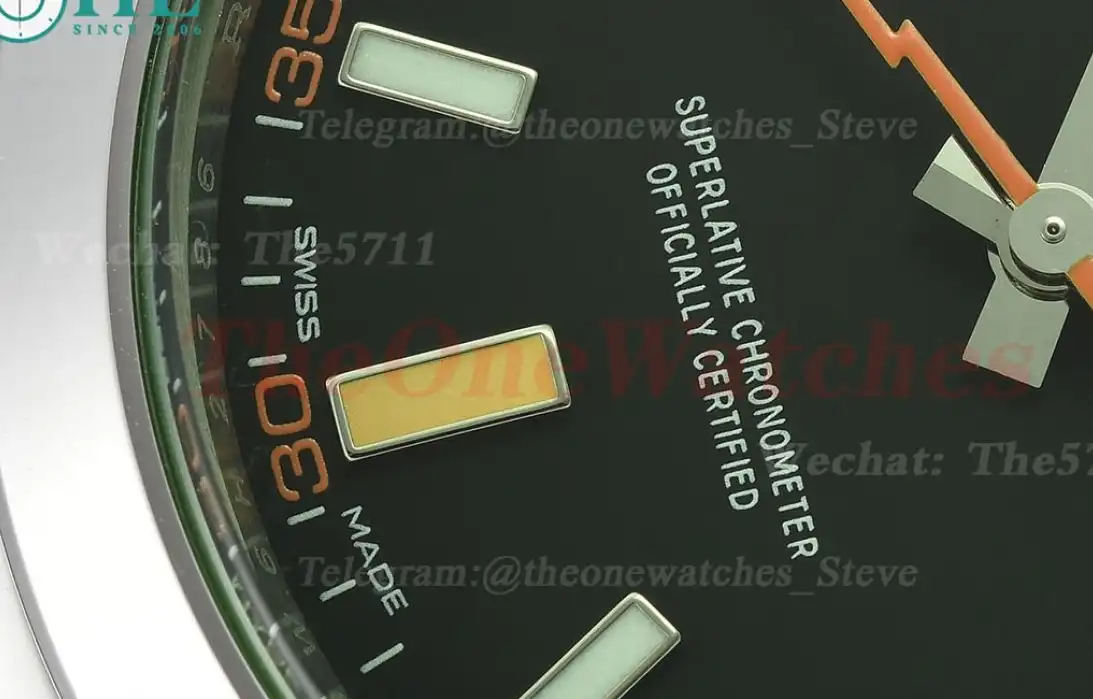 Milgauss 116400GV 40mm SS SS Black Dial VSF VS3131