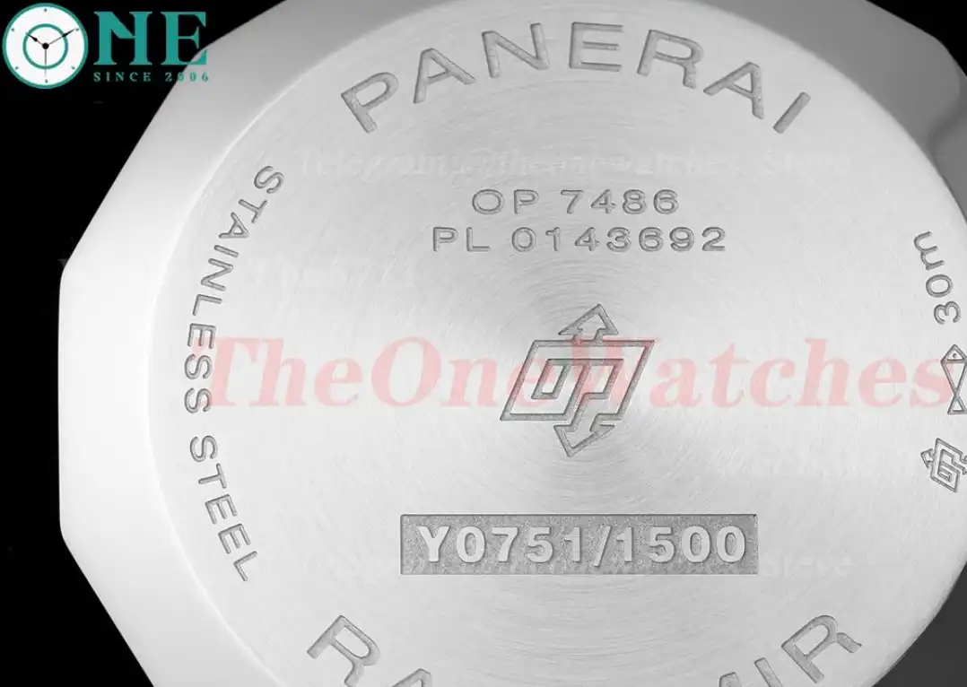 Radiomir Quaranta PAM1294 40MM SS LE Black Dial TTF A7750