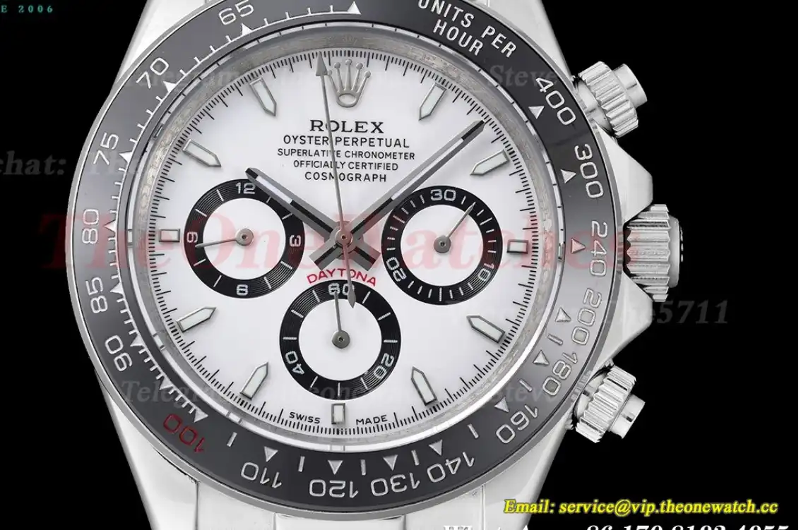 Daytona 40mm RG RU Dia White Dial GDF A3836