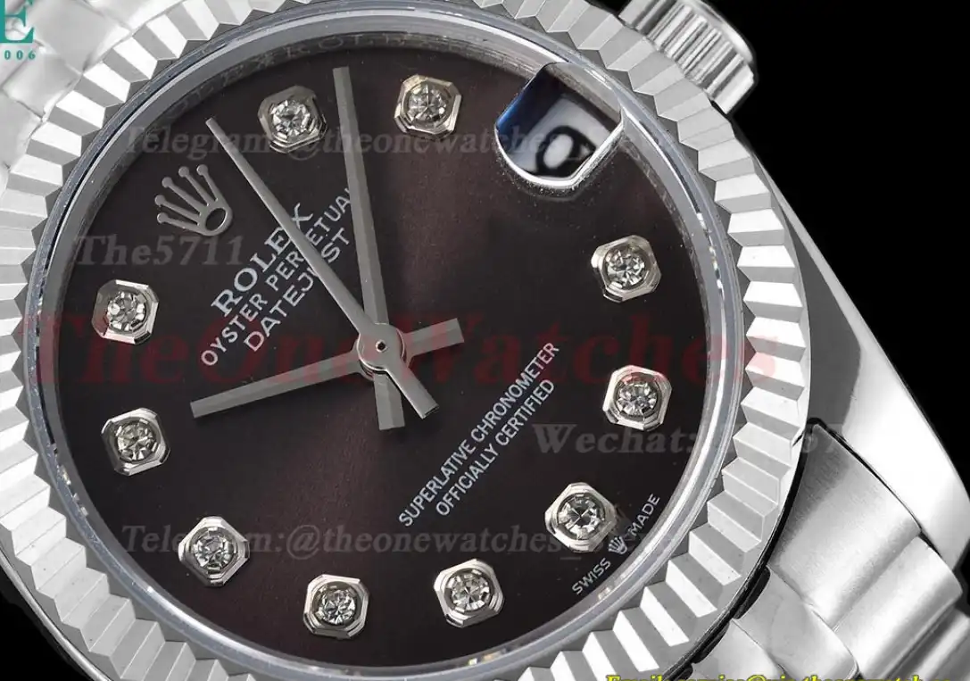 Datejust 31mm 278274 SS SS Brown Dia GDF MY8215