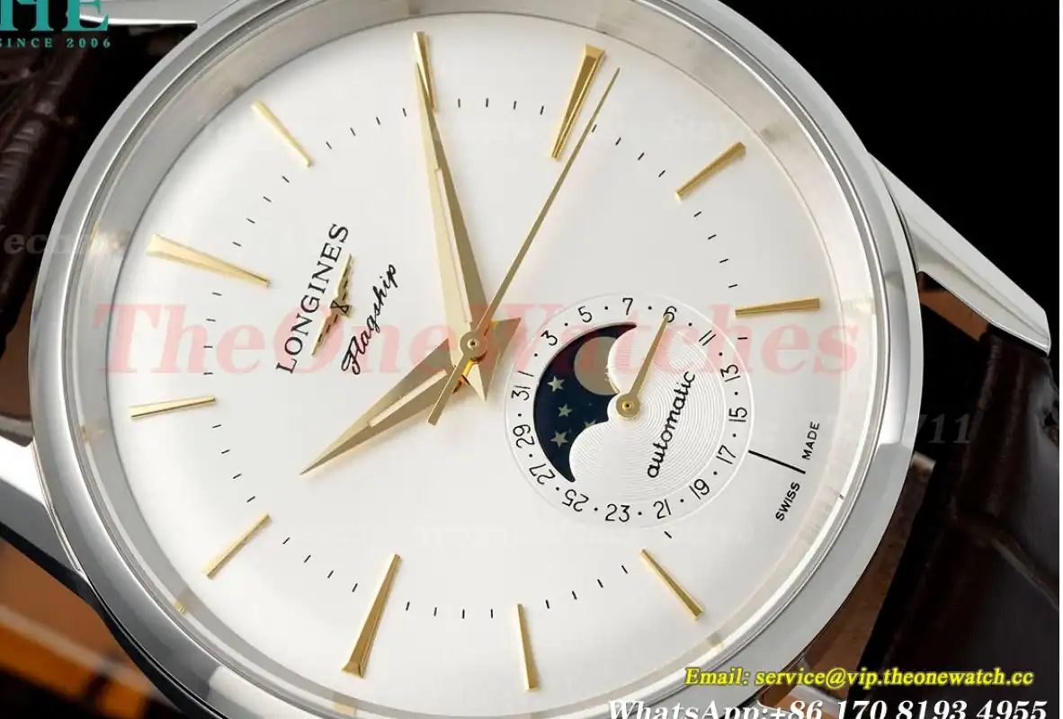 Flagship Heritage Moonphase 38.5mm SS LE White Dial APSF A2892