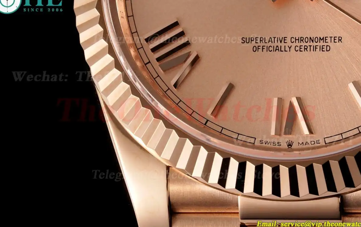 DayDate 228235 40mm Pres RG RG Rose Gold Dial GMF A2836 (Gain Weight)